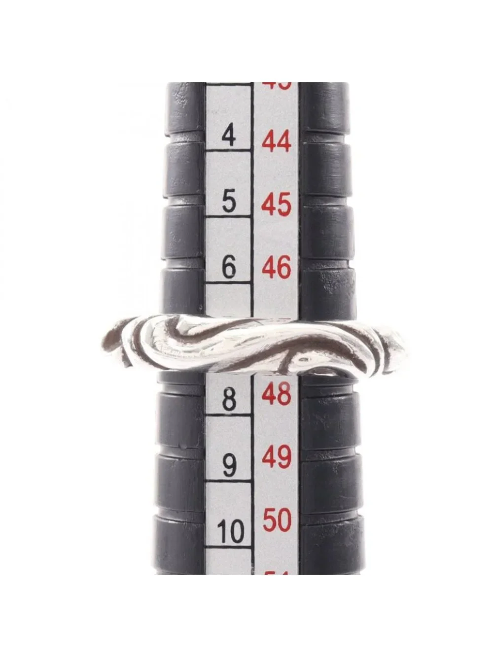Chrome Hearts Ring Scroll Band 925 Sterling Silver